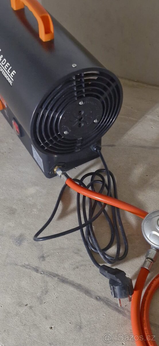 Plynové topení - dělo - 2