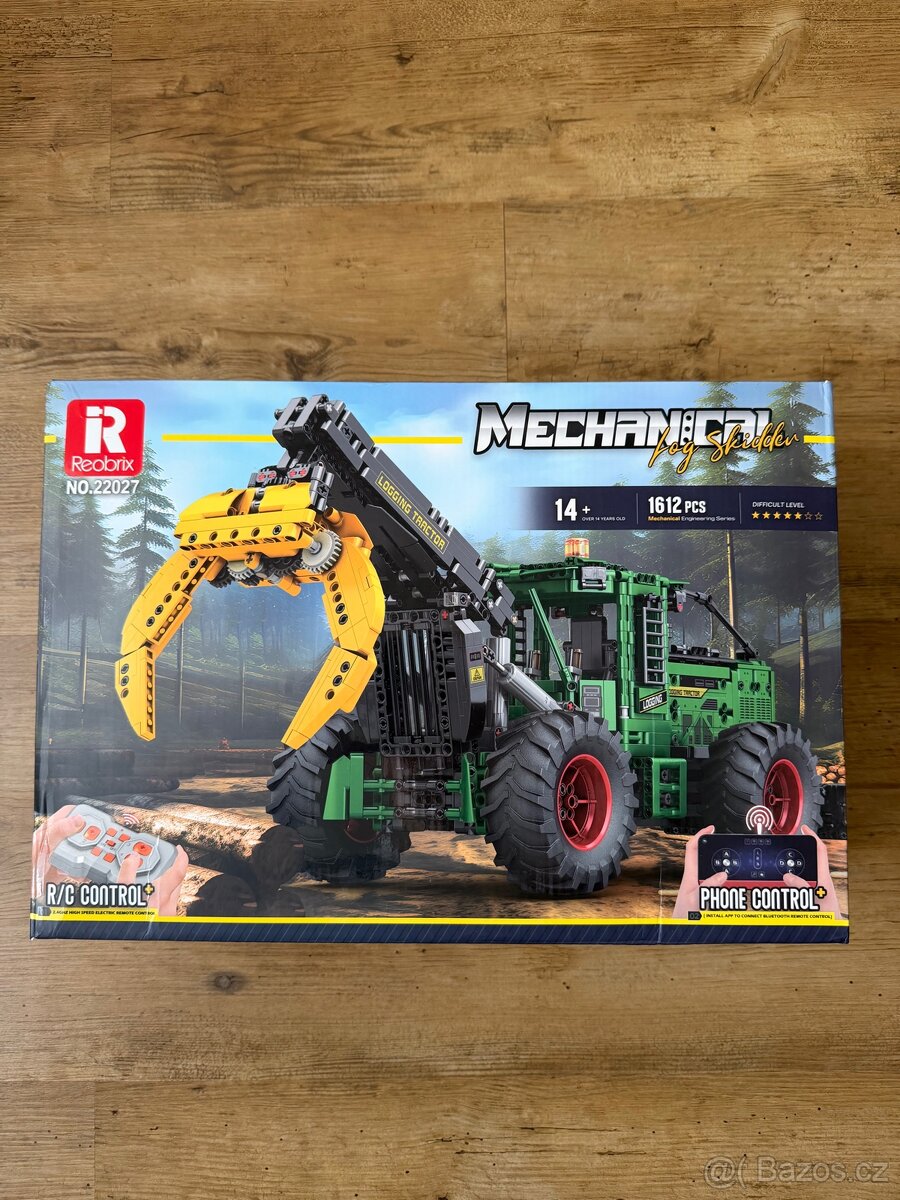 Stavebnice REOBRIX 22027 Lesní traktor na dálkové ovládání - 2