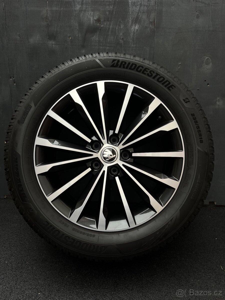 Originál alu 5x112 škoda kodiaq trinity 235/55/18 - 2