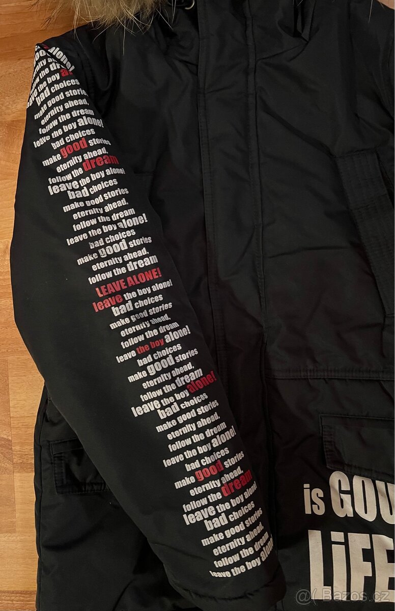 Detska zimni bunda v.140 - 2