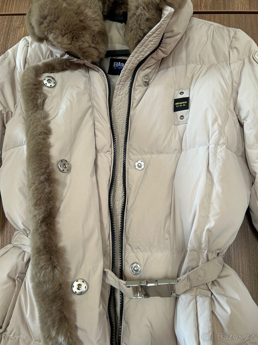Dámský péřový kabát zn. Blauer vel. M - 2