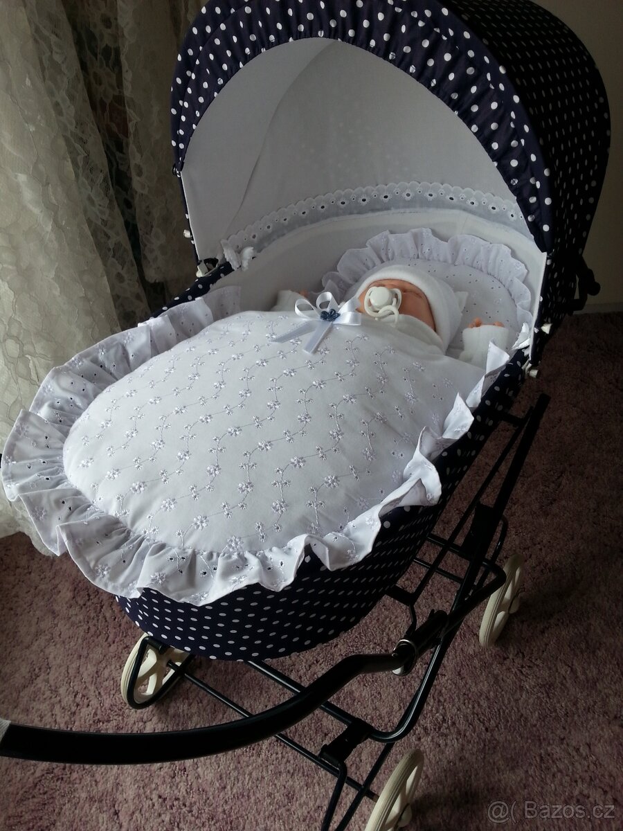 Peřinky-zavinovačky do kočárků pro panenky-RŮZNÉ - 2