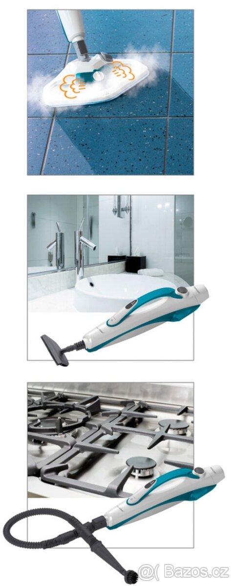 Concept Perfect Clean CP2000 2v1 parní mop - 2