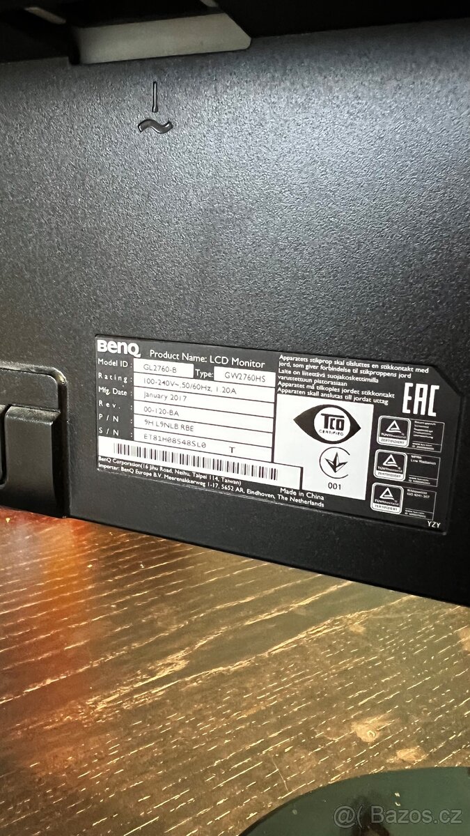 Monitor BenQ 27" Full HD - plně funkční - 2