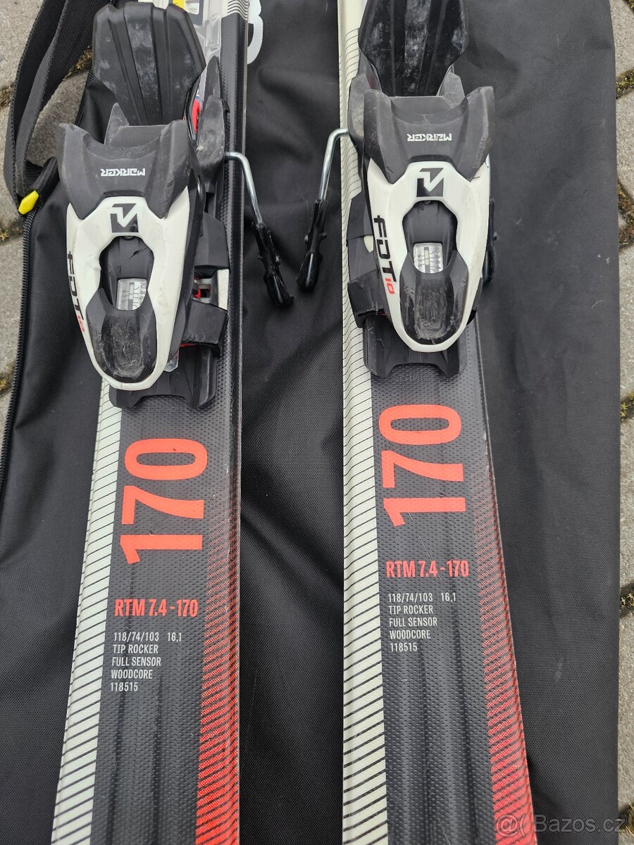 lyže volkl rtm 7.4 170 - 2