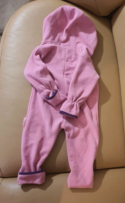 Dětský fleecový overal s kapucí PLAYSHOES - 2