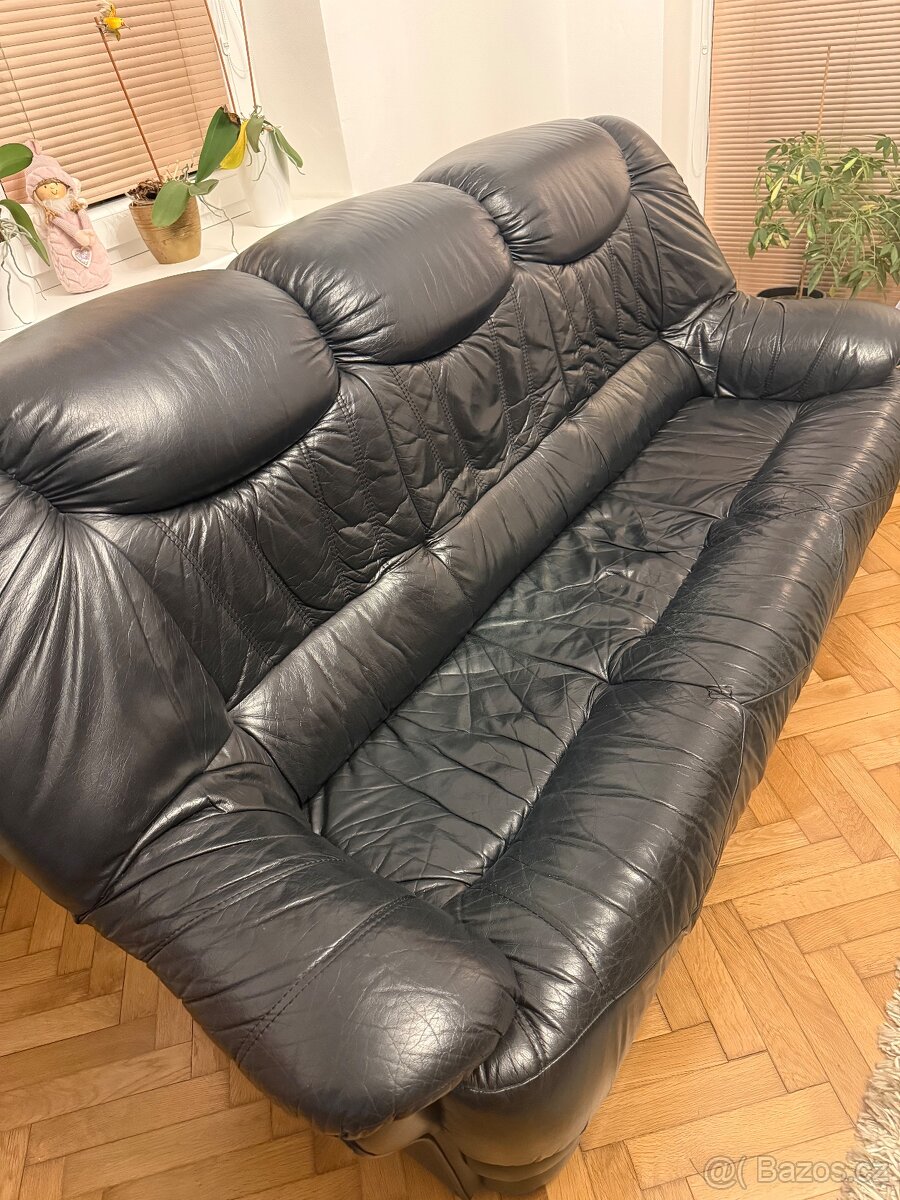 Kožená sedací souprava - 2