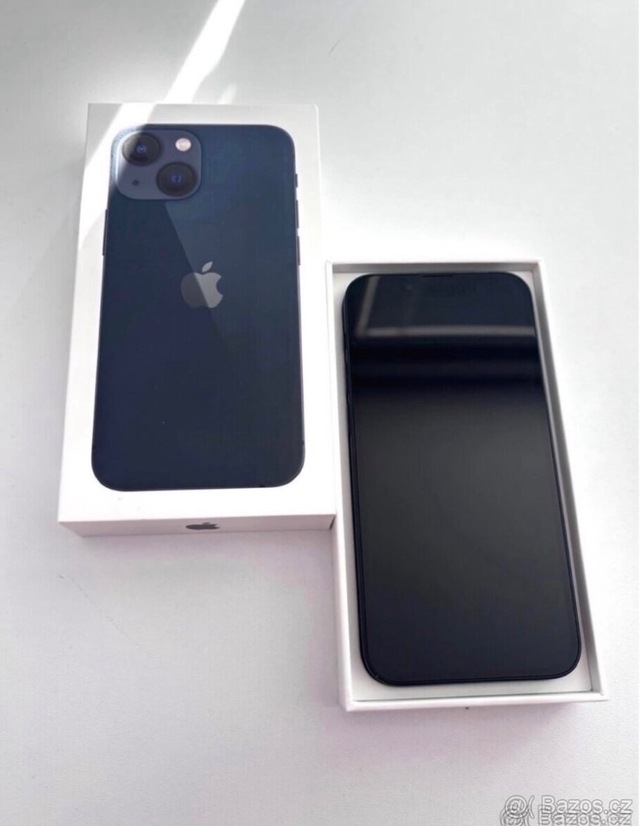 iPhone 13 mini 128gb midnight, 86% baterie - 2