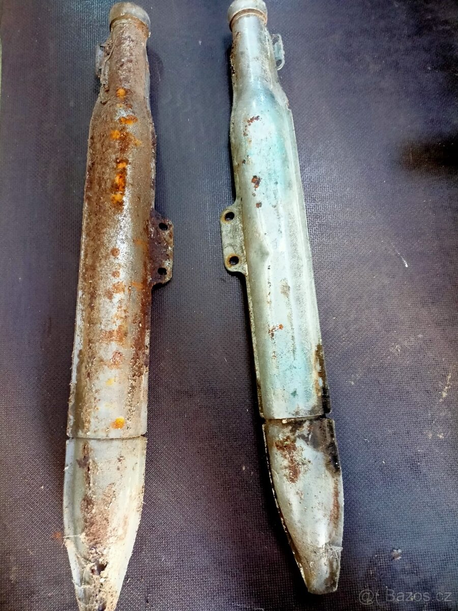 Výfuky asi Jawa 150 - 2