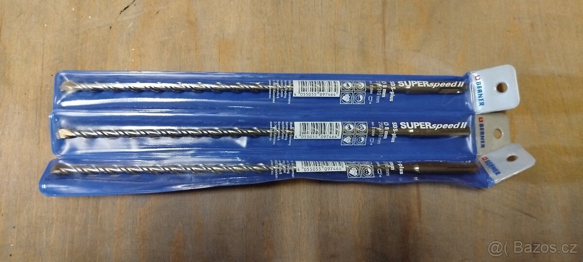 BERNER Příklepový vrták 8, 250/310 - 2