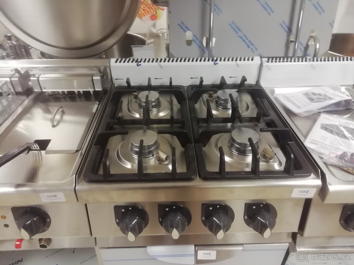 Plynový sporák, 4 hořáky - 2