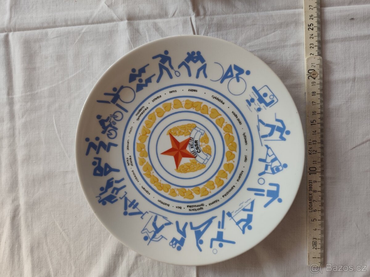retro talíře - 2