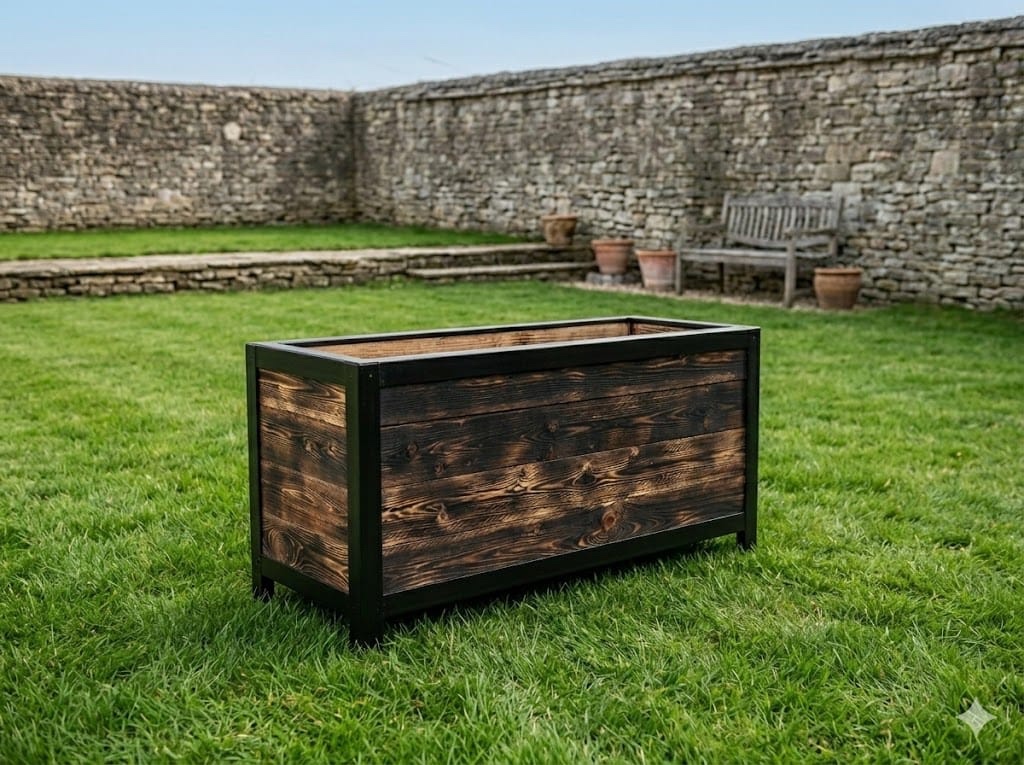 Vyvýšený záhon. Květináč - 2