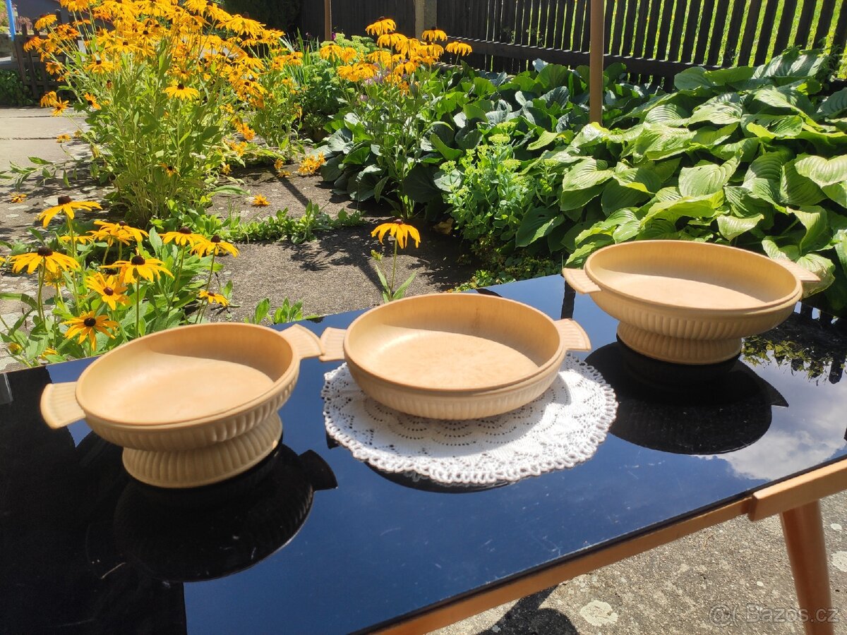 Plastové misky retro - 2