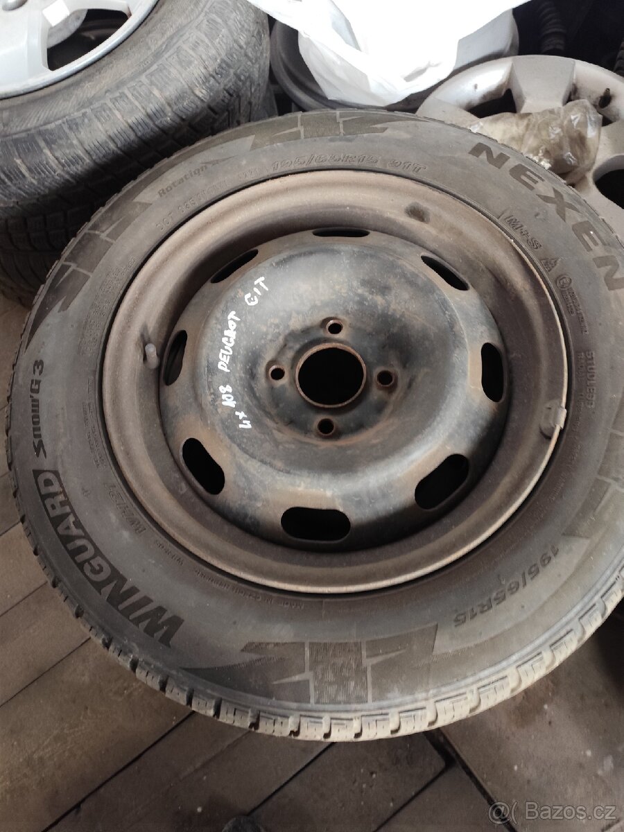 Kola Citroën Peugeot 195/65 r15 - 2