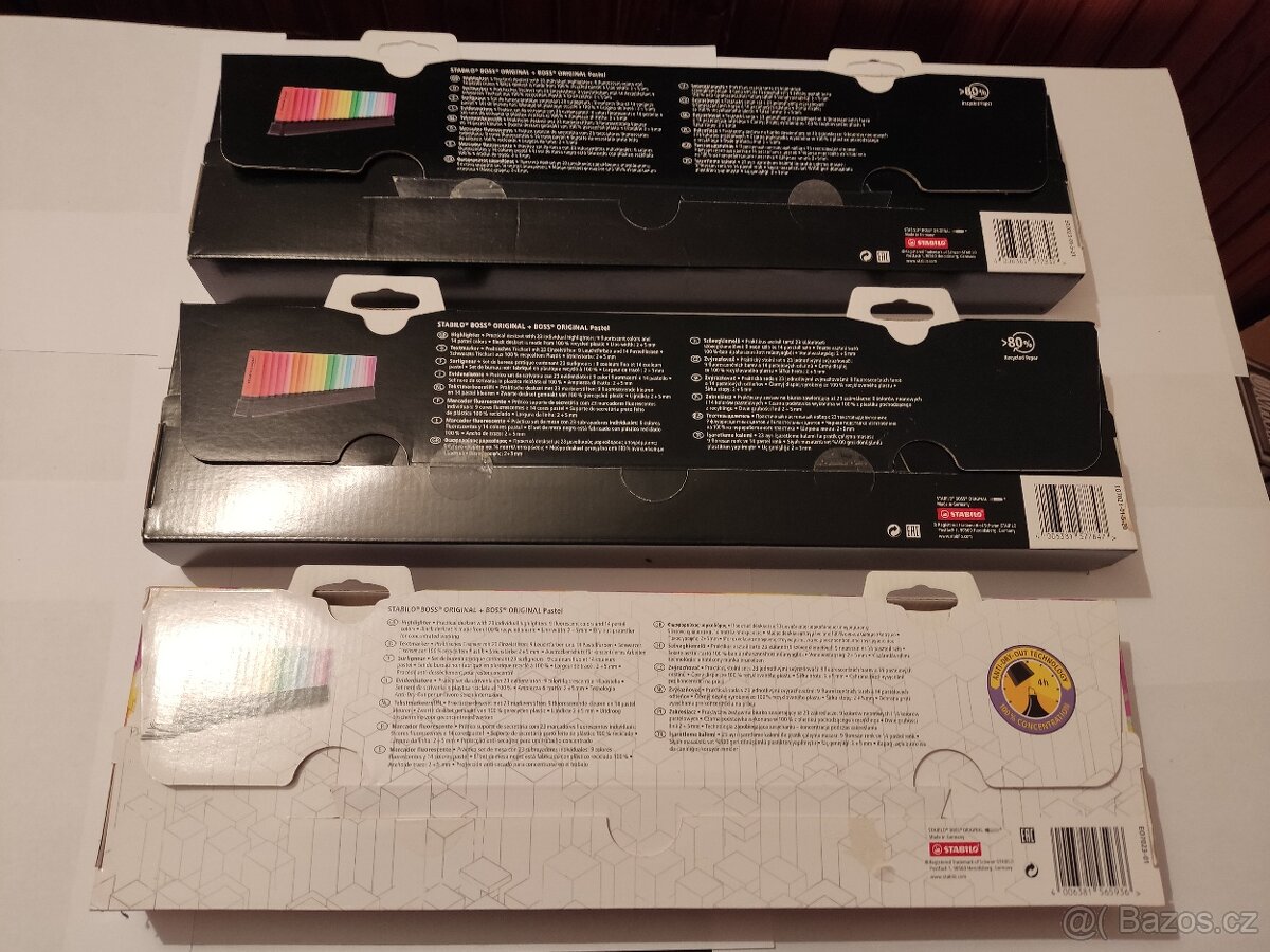 STABILO zvýrazňovače – set 23 barev (více kusů) - 2