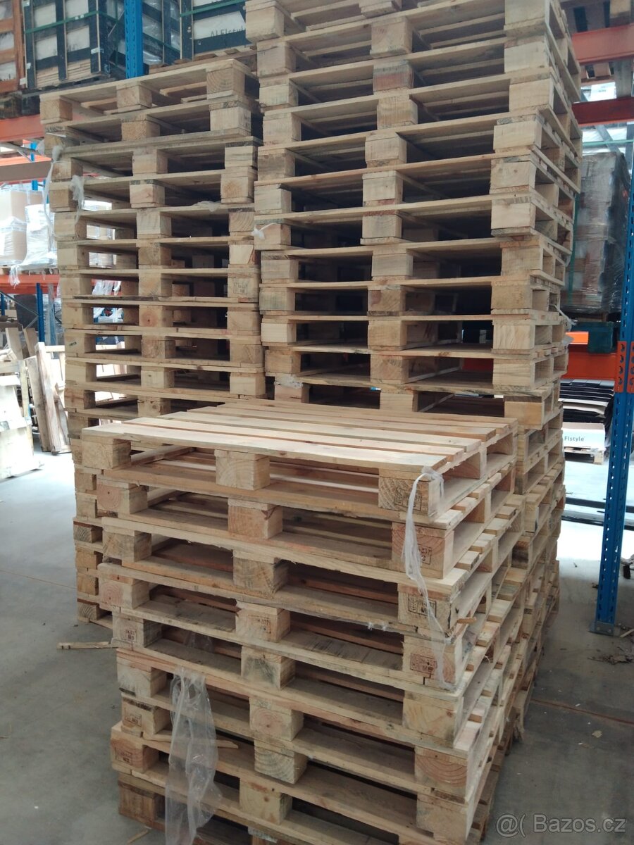Prodám dřevěné palety, rozměr 90x104cm - 2