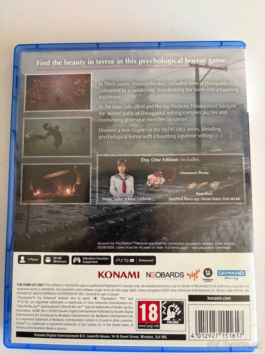 Silent Hill f PS5 - 2