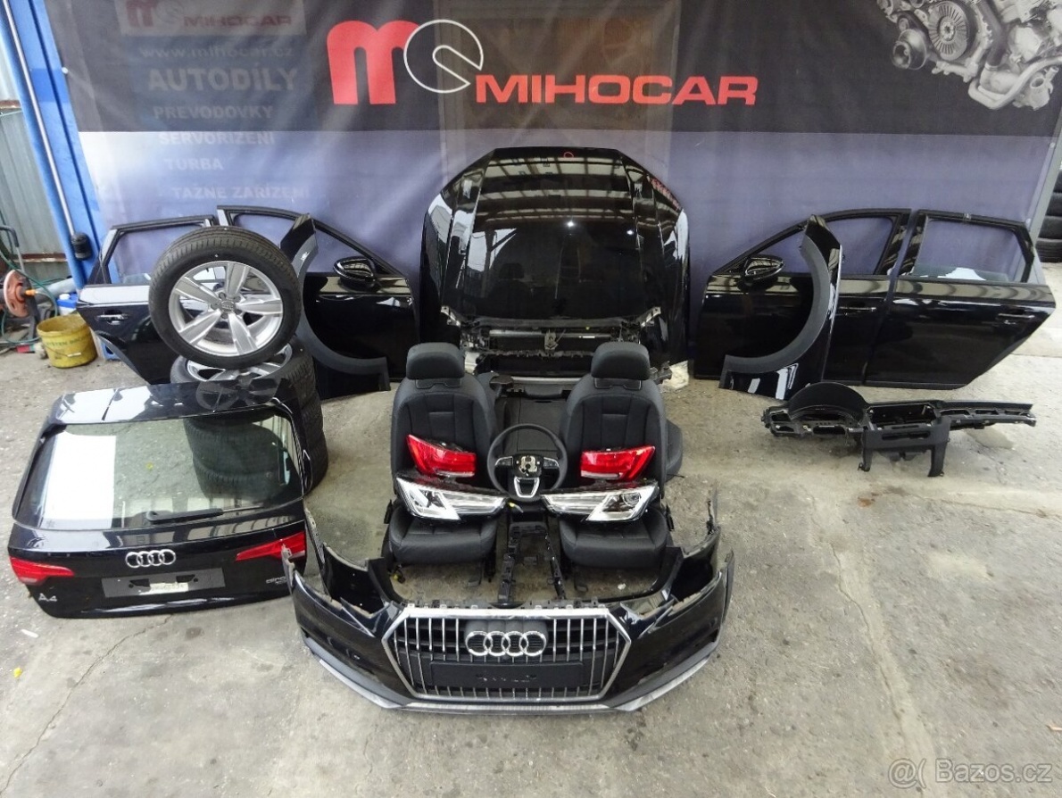 Prodáme AUDI A4 (8W0) 2016- náhradní díly - 2