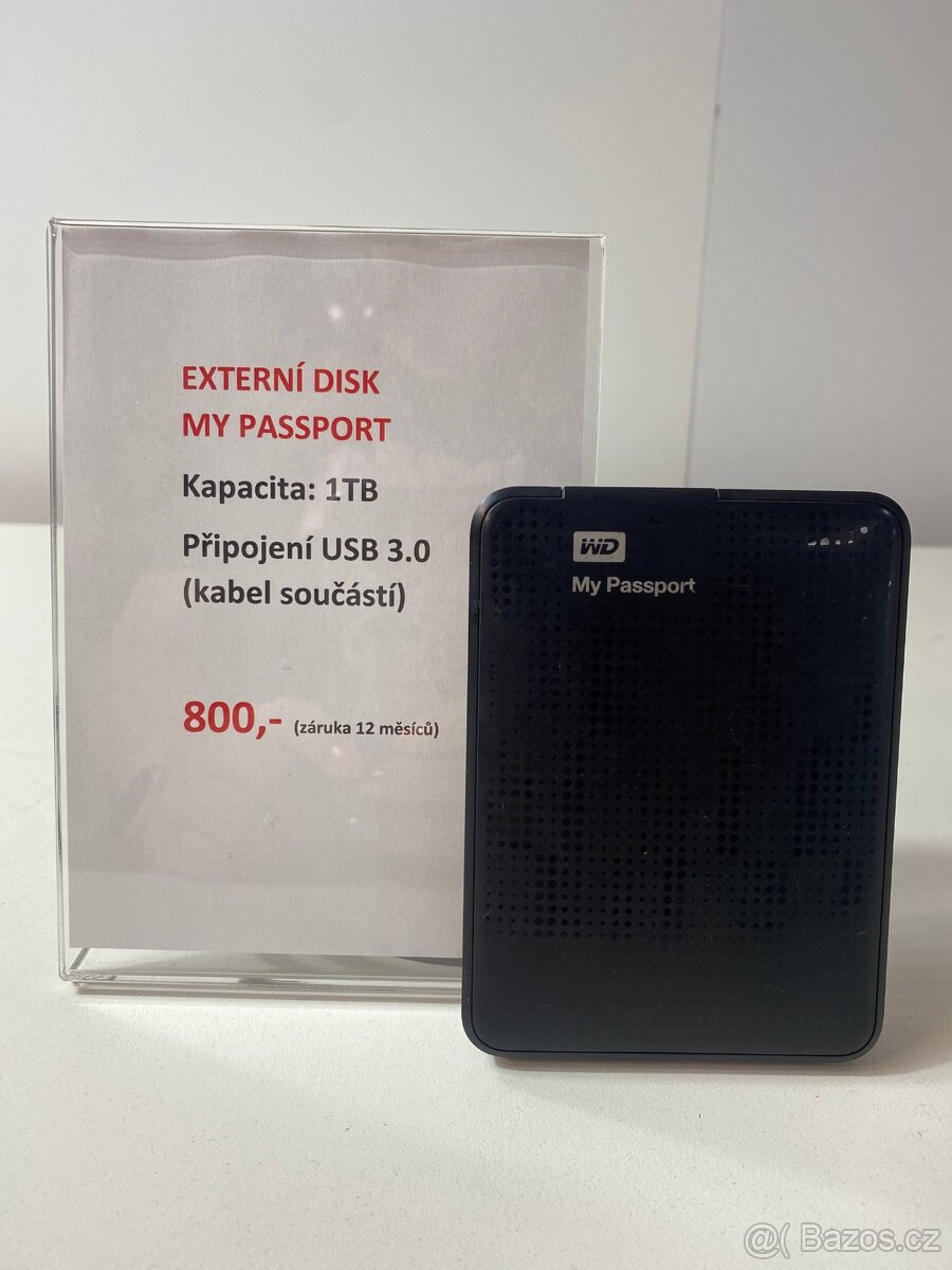 EXTERNÍ DISK MY PASSPORT 1TB - 2