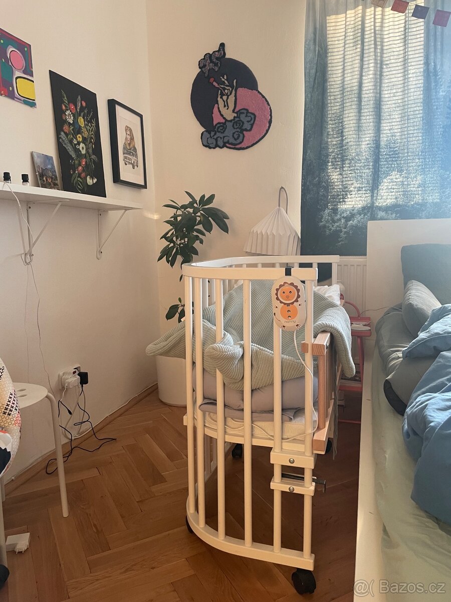 Přístavná postýlka Babybay Original TOBI - 2