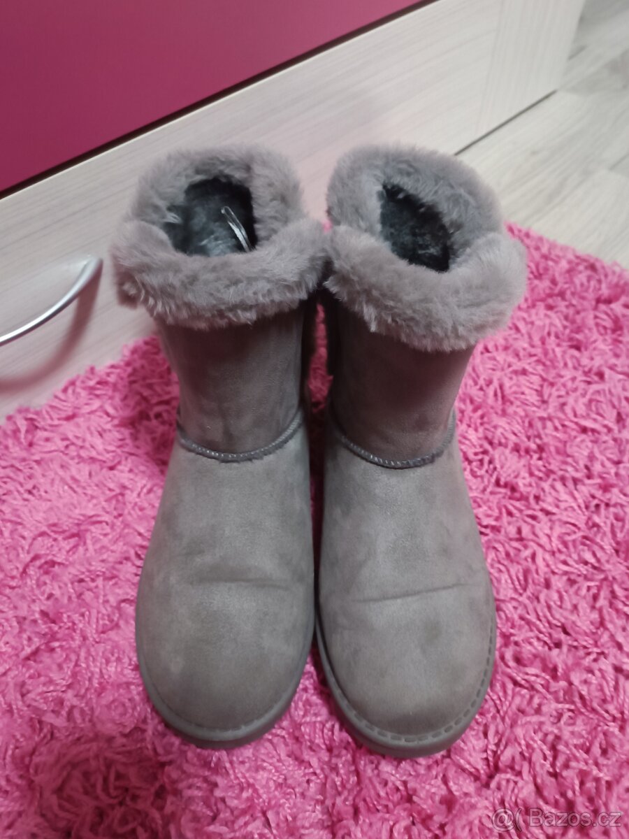 Zimní boty sněhule válenky DeeZee vel. 39 - 2