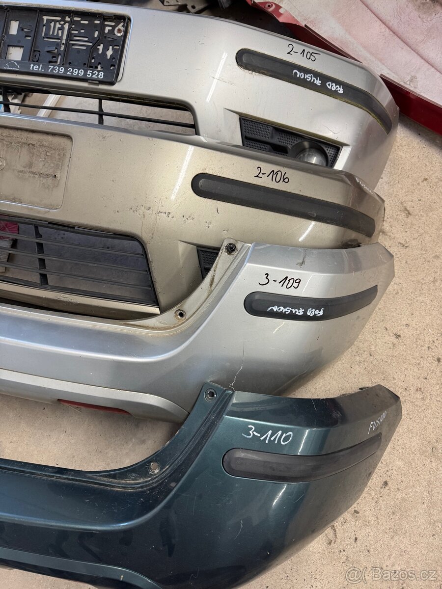 Ford Fusion, přední/zadní nárazníky předface - 2