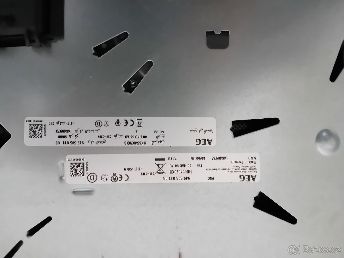 Sklokeramicka deska AEG - 2