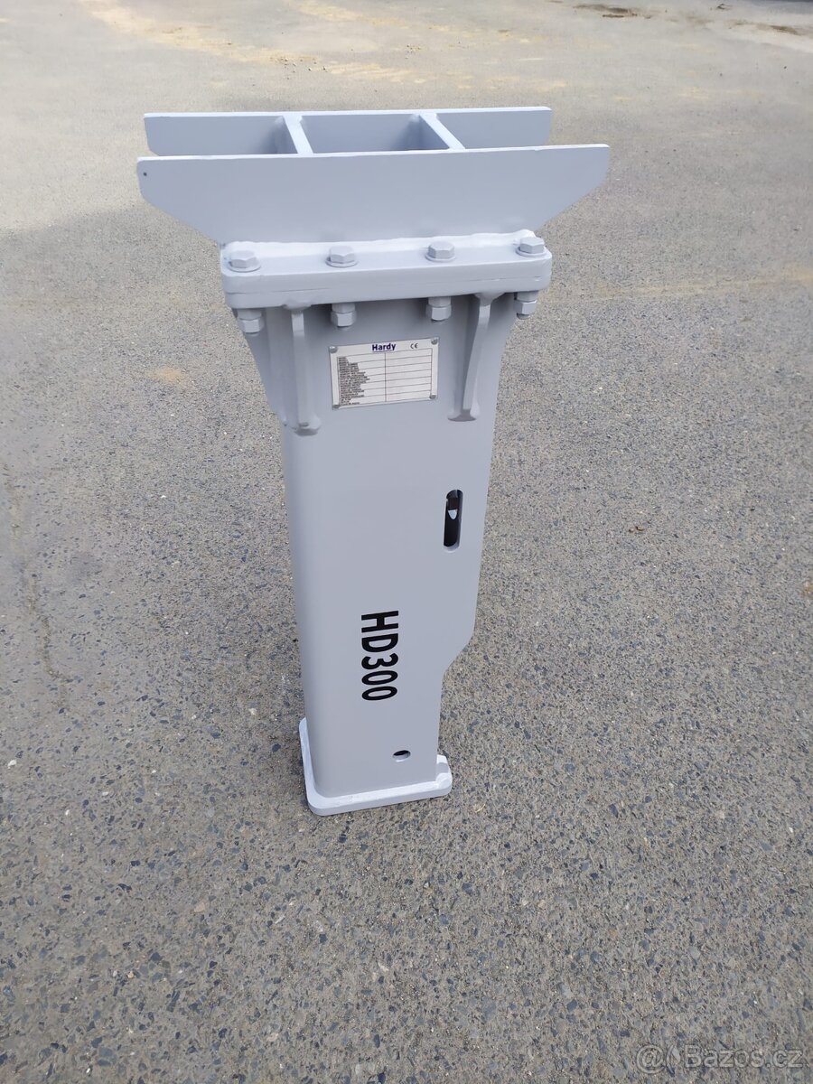 BOURACÍ KLADIVO HARDY HD/DB300 2,5-4,5T 180KG, CAT B4 - 2