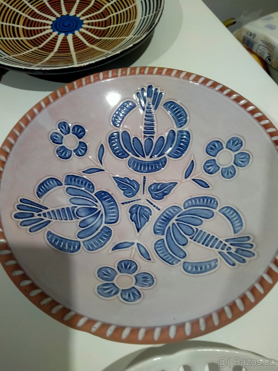 Staré talíře malované - 2