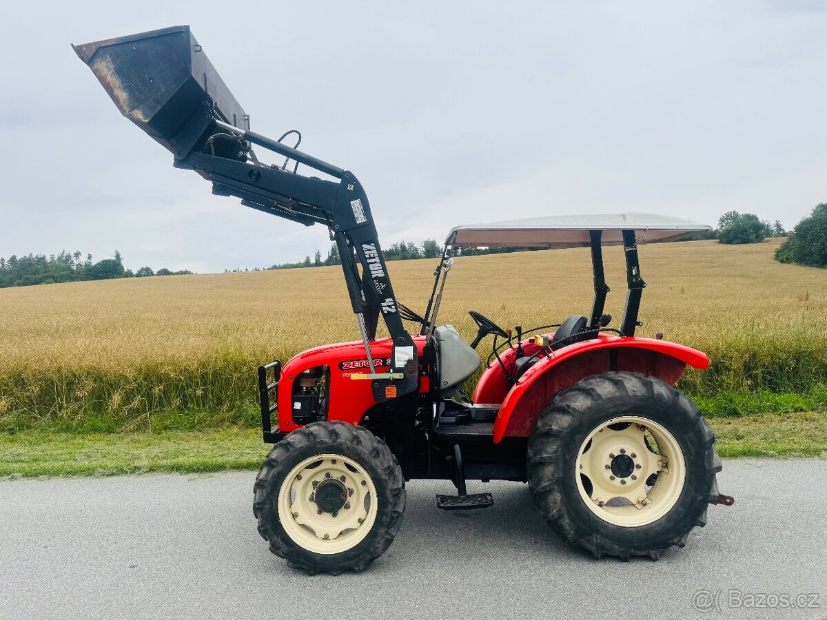 Zetor 3341 cabrio + čelní nakladač - 2