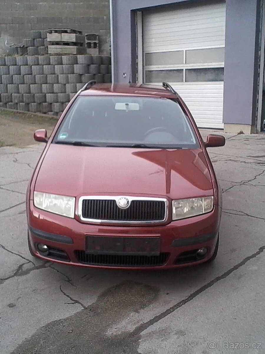 skoda fabia combi 14,55kw,r.v.6-06,164000km. - 2
