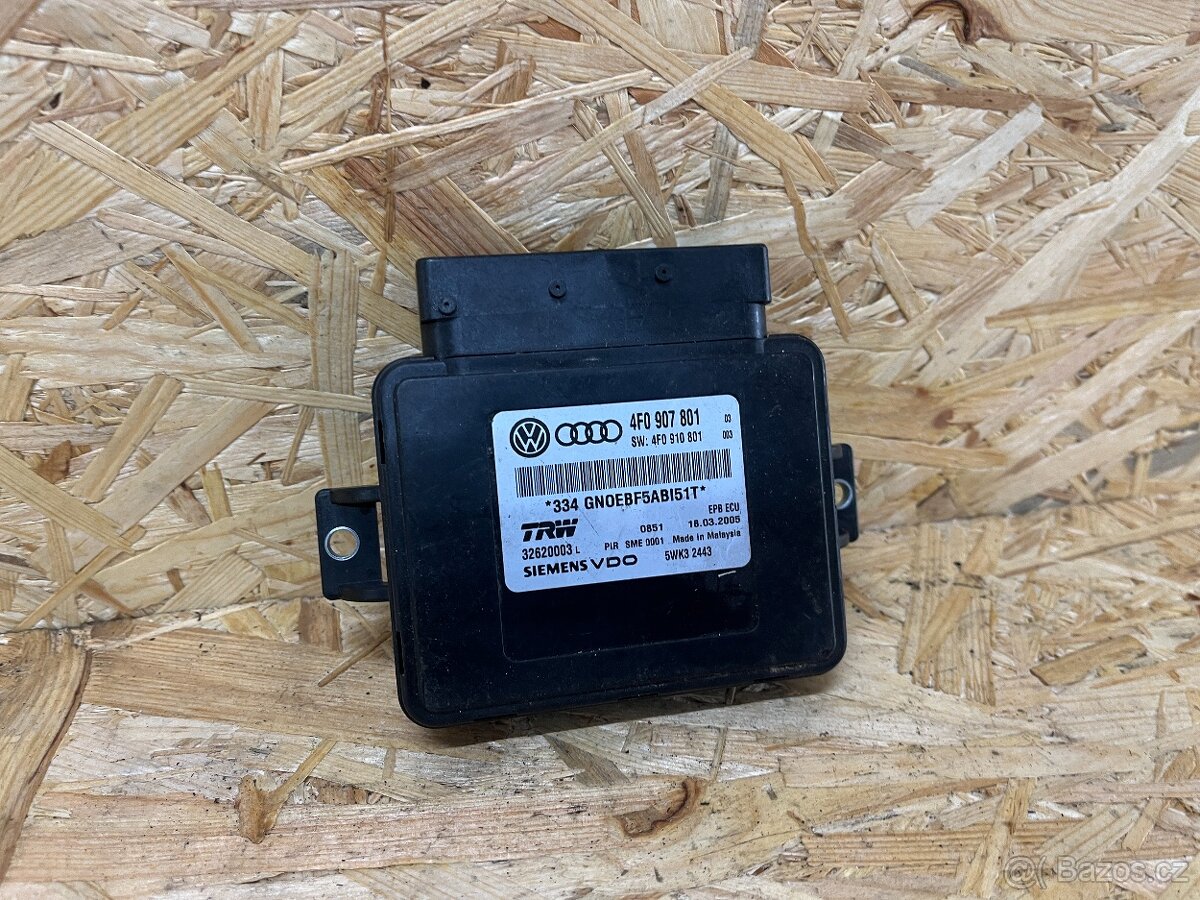 ŘÍDICÍ JEDNOTKA PARKOVACÍ BRZDY AUDI A6 4F 4F0907801 - 2