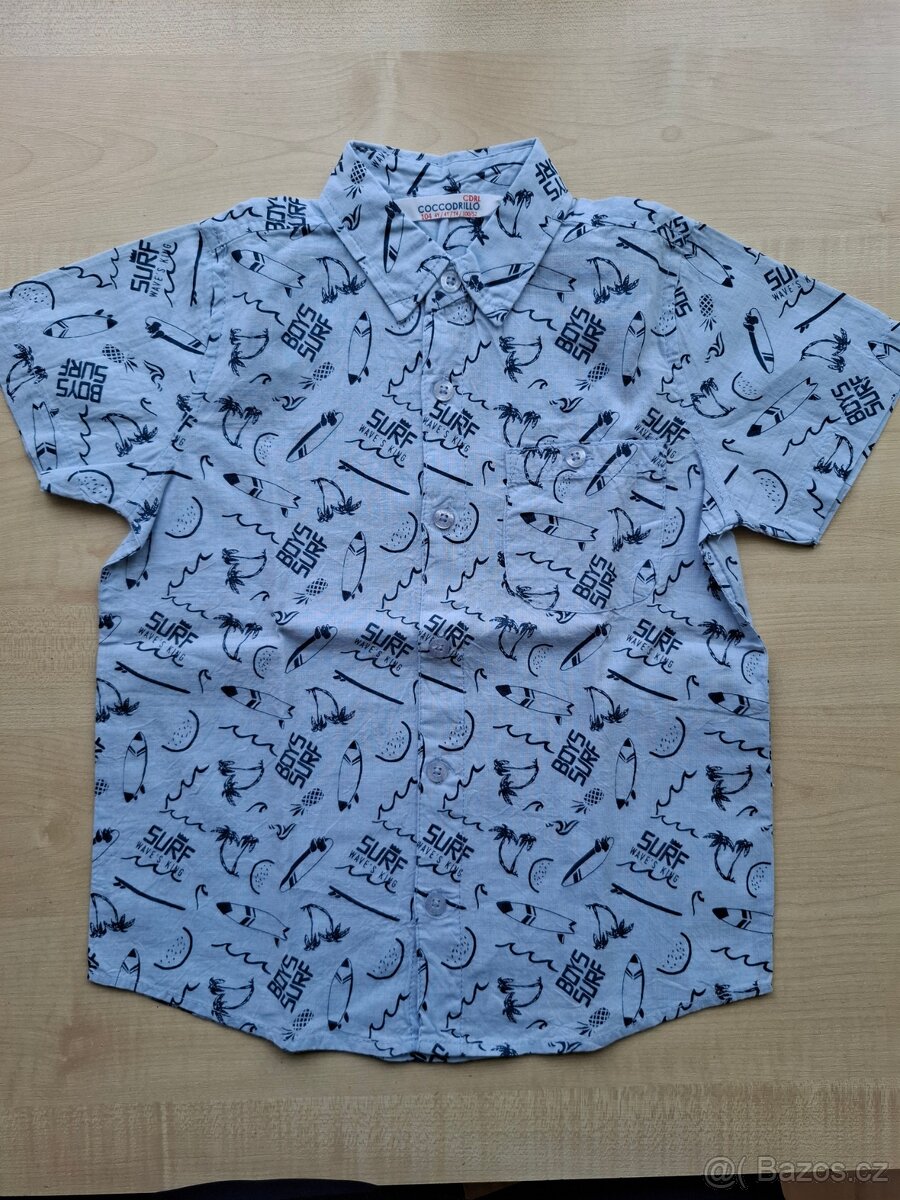 Dvě dětské trička a tílka velikosti 110/116 - 2