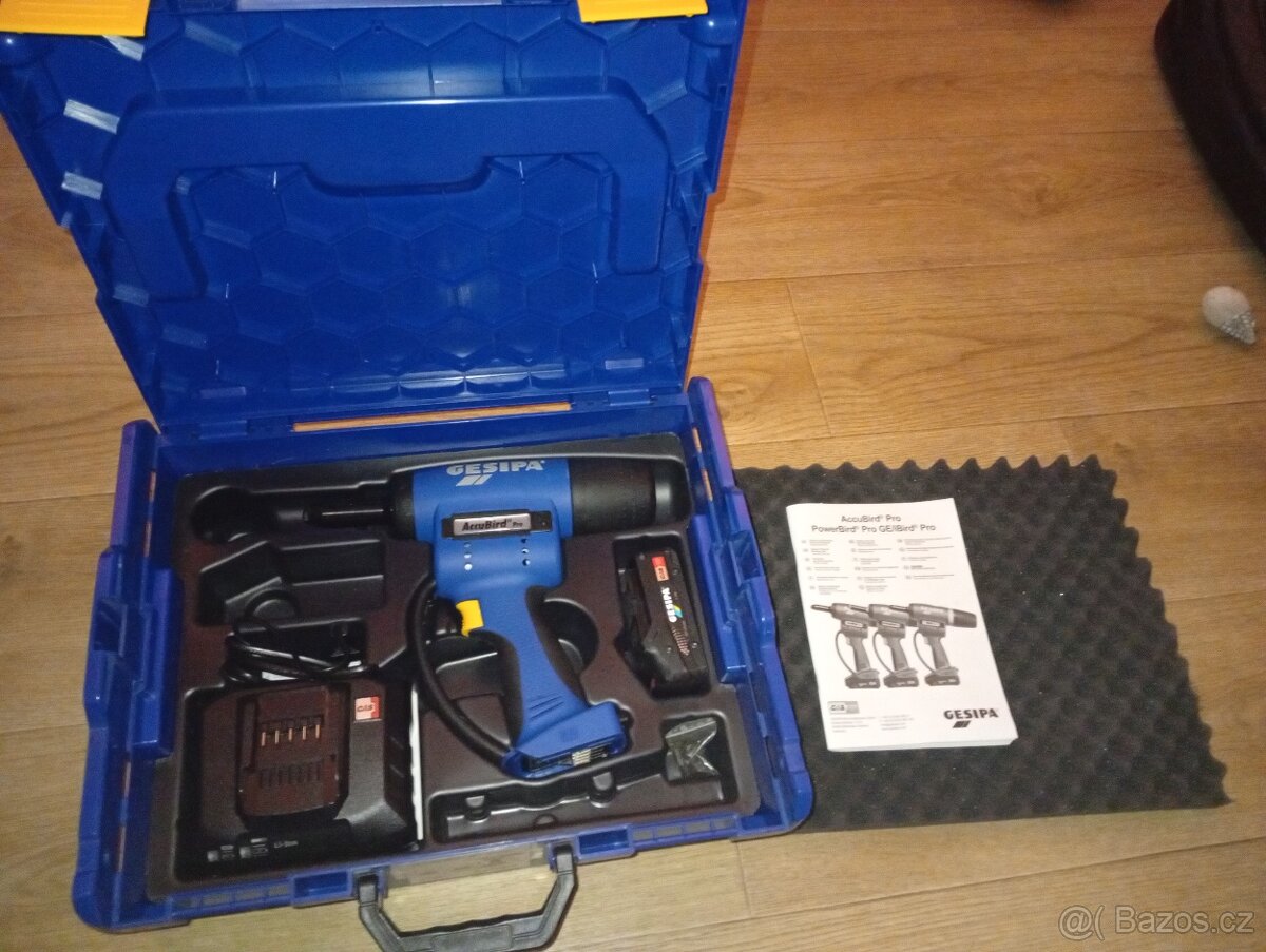 AKU nýtovačka zn.Accu bird PRO GESIPA - 2