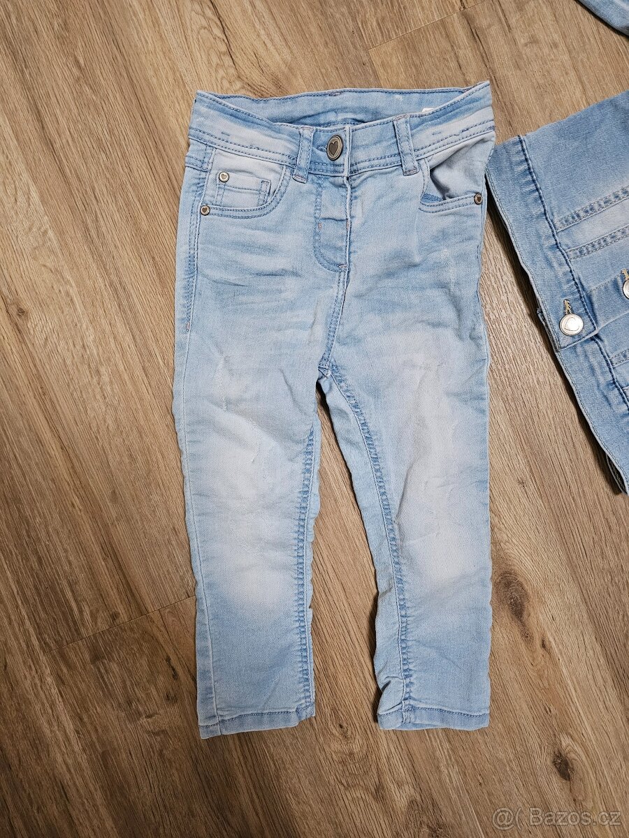 Džínová bunda a džíny 92 - 2