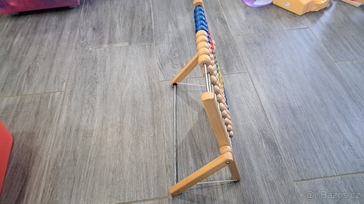 Dřevěné počítadlo Ikea - 2