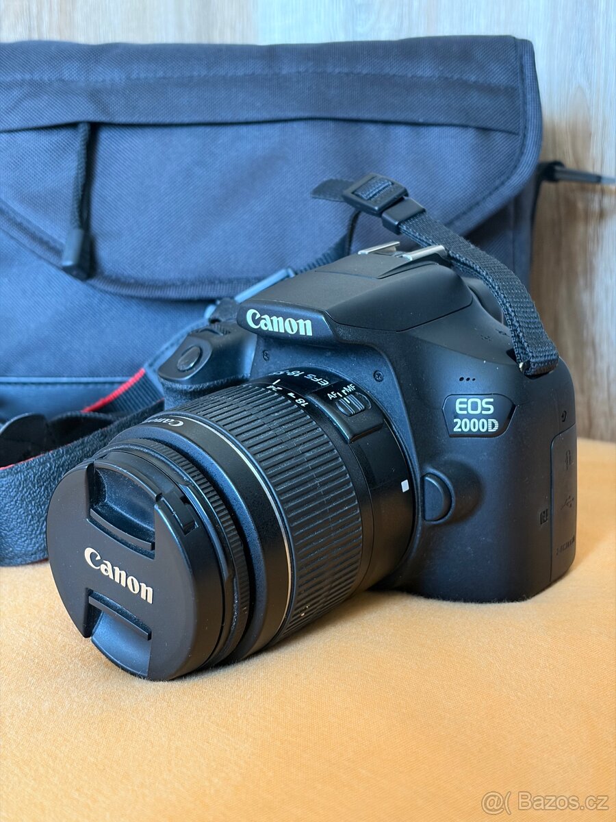 Canon 2000d+18-55mm+příslušenství - 2
