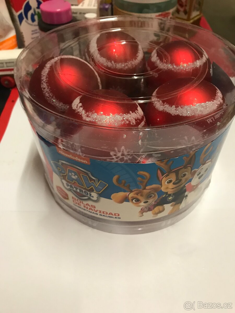 NOVÉ VÁNOČNÍ BÁŇKY OZDOBY DISNEY - 2