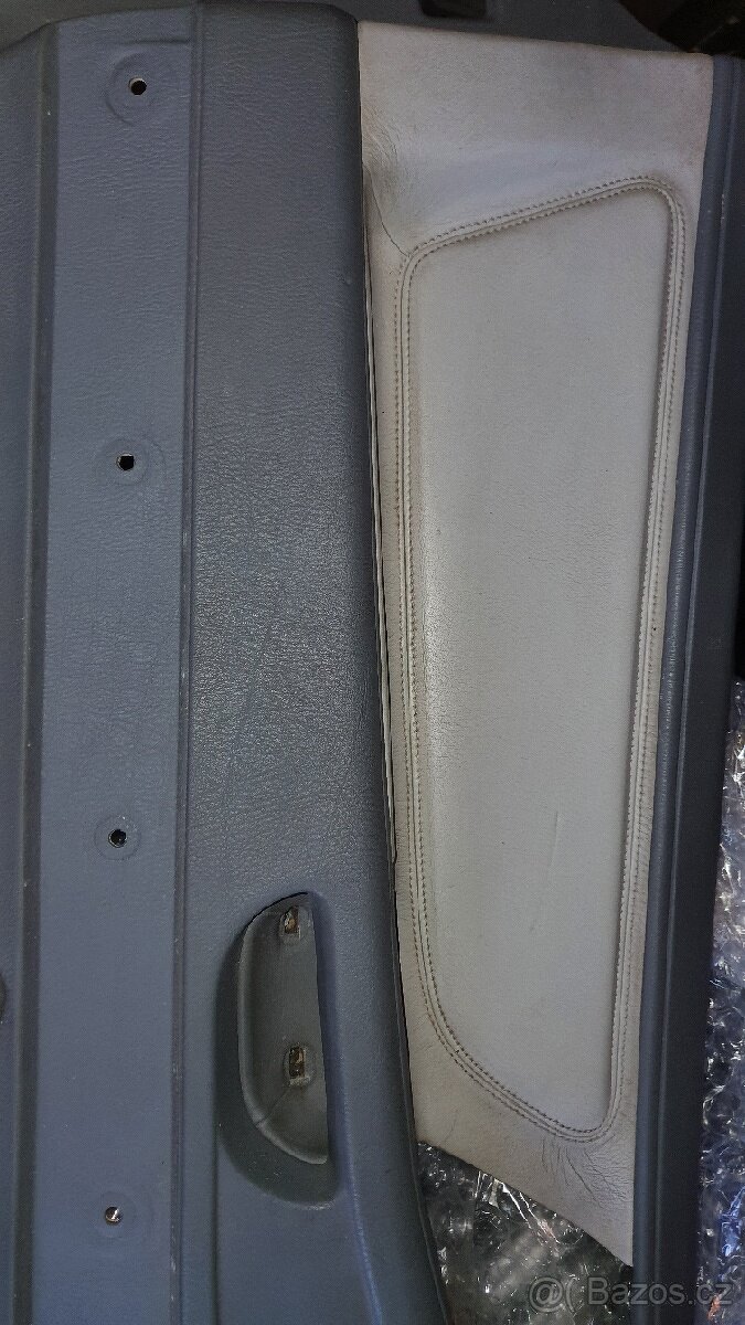 bmw e31 tapce dveří předních šedé - 2