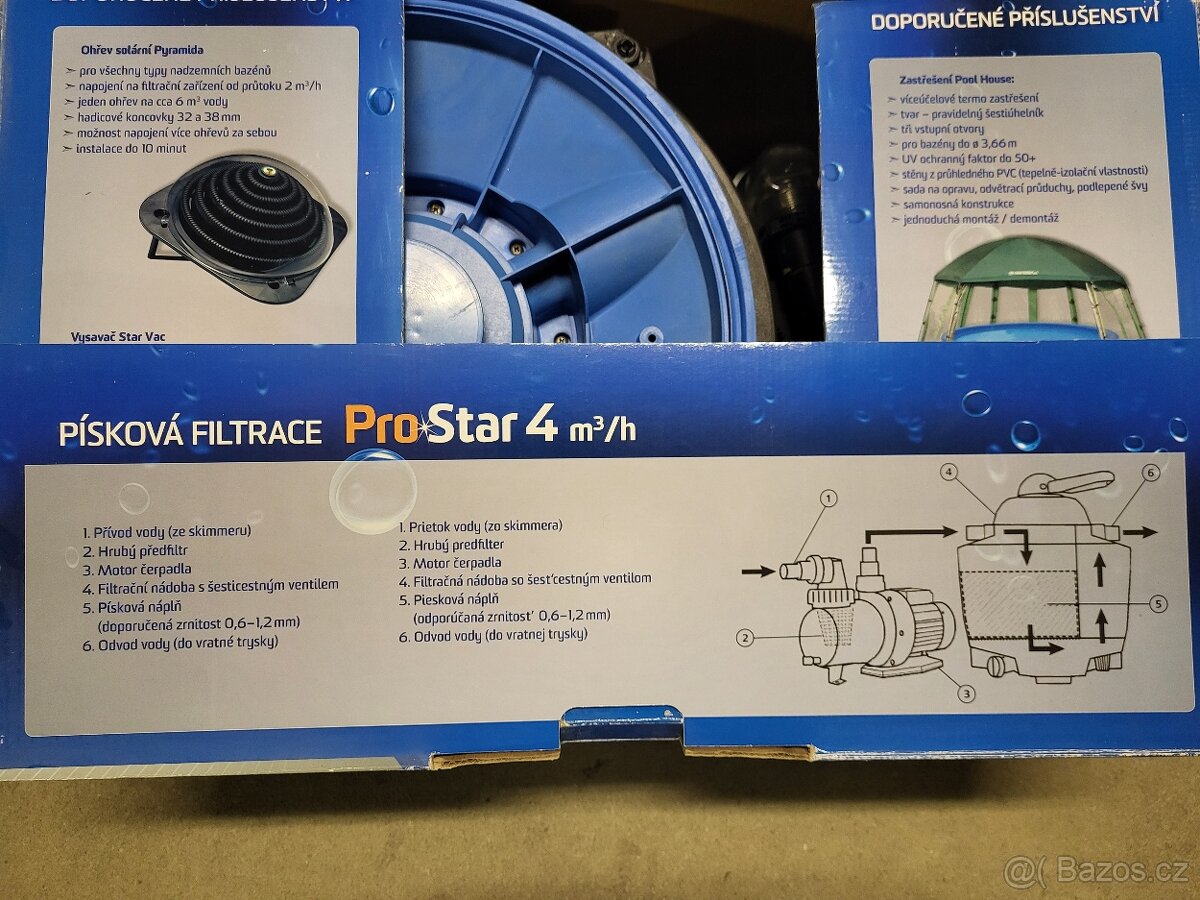 Písková filtrace Marimex ProStar 4 m³/h - 2