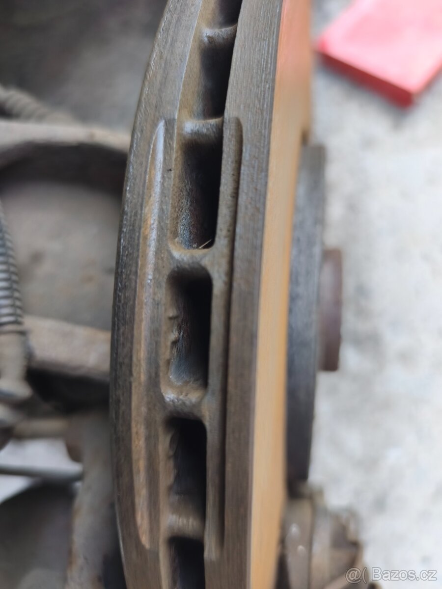 Brzdy, těhlice 288mm 5x100 Octavius, Leon golf - 2