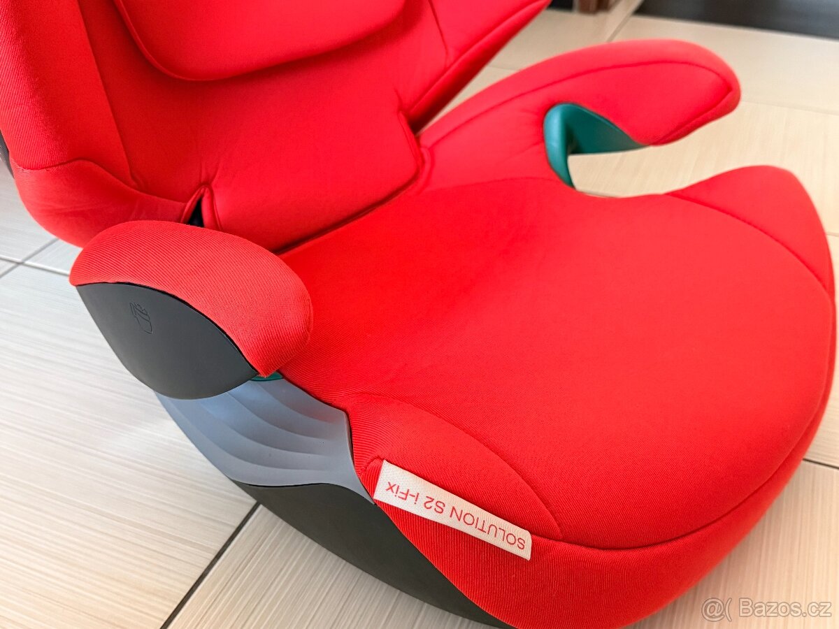 Autosedačka CYBEX Solution S2 i-Fix Hibiscus Red - 2