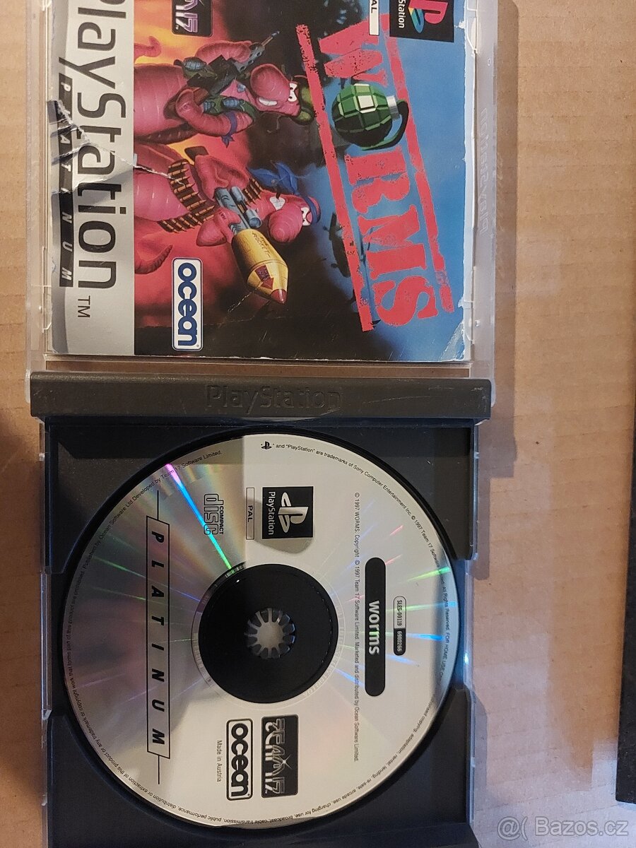 WORMS / PSX / PS1 / Playstation 1 viz foto - 2