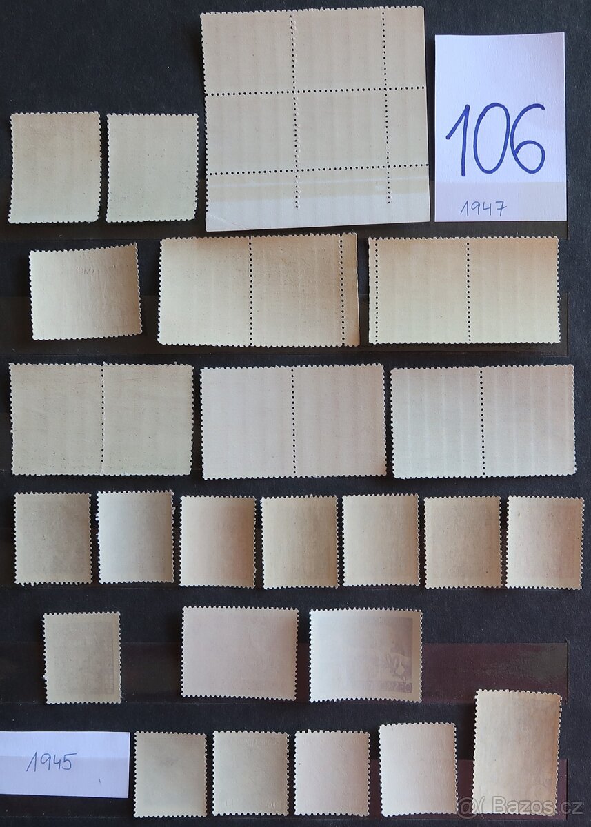 Známky Československo - F - 2