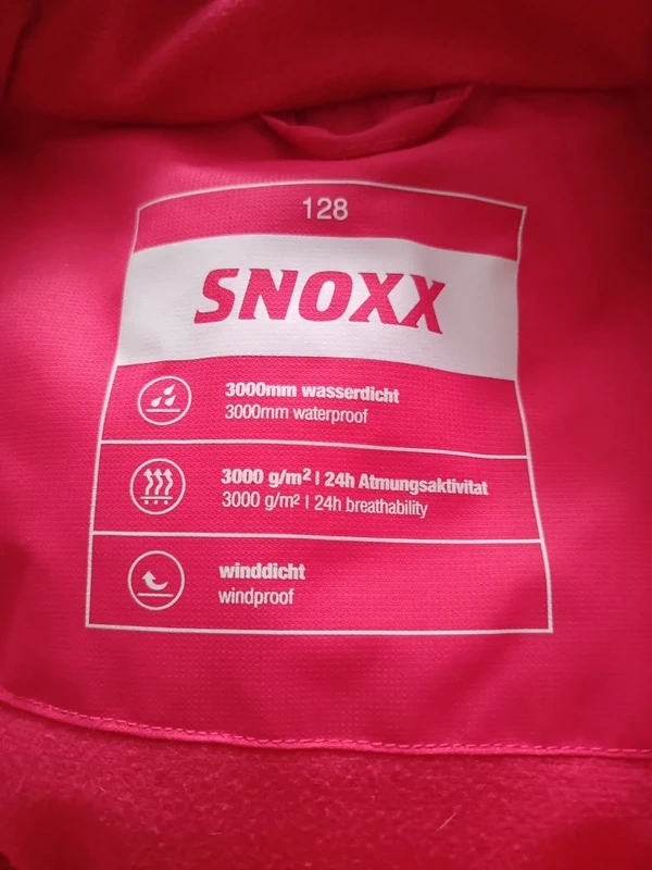 Dívčí lyžařská bunda Snoxx 128–133 cm / 8 let - 2