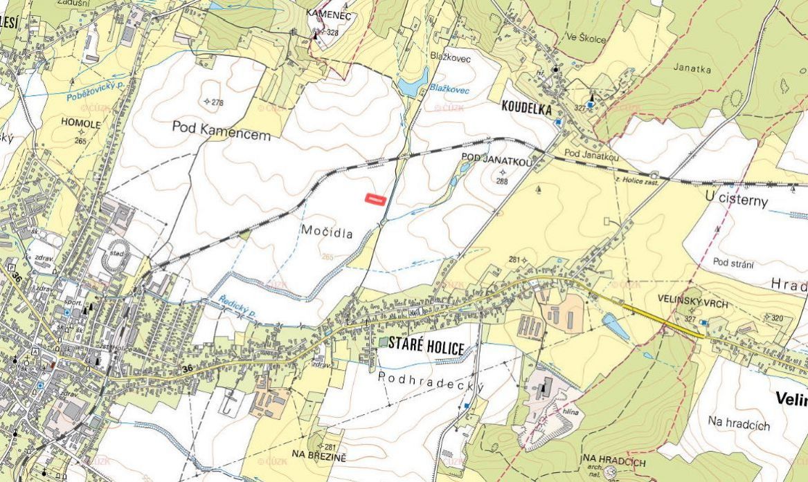 Zemědělská půda, prodej, Podhráz, Holice, Pardubice - 2