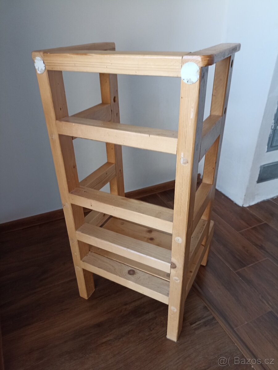 Dětská dřevěná rostoucí židle - 2