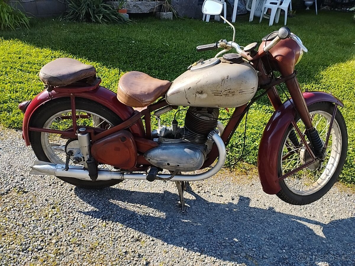 Jawa 250 pérák - 2