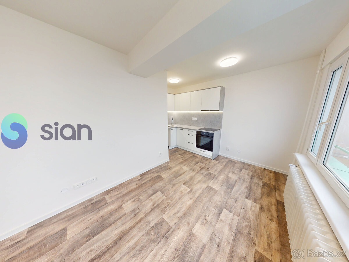 Podnájem bytu 1+kk, 25 m2, Janáčkova 157 - 2